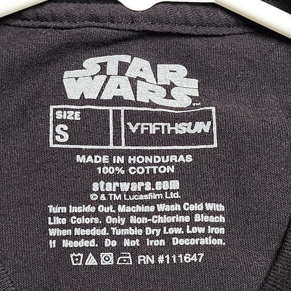 Star Wars Shirt Mens‎ Small Darth Vader Empire Graphic Tee Movie Sci-Fi - Picture 9 of 9